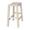 International Concepts Ranch Stool, 24" Seat Height, Unfinished S-924 - alternate 4